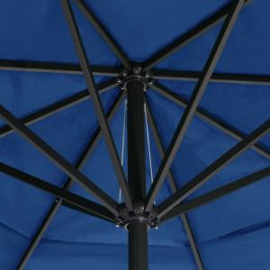 PARASOL 500 cm en aluminium, disponible en 8 coloris