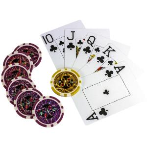 MALLETTE aluminium POKER, 500 jetons et accessoires