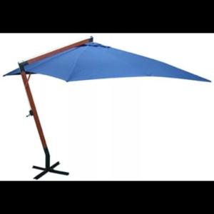 PARASOL géant 4.00 M x 3.00 M, toile bleu