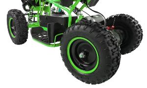 QUAD ELECTRIQUE ENFANT, 1000 Watts, vert et noir