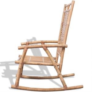 ROCKING-CHAIR en bambou naturel