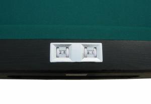 BILLARD type PRO 7Ft, Bois noir, tapis vert