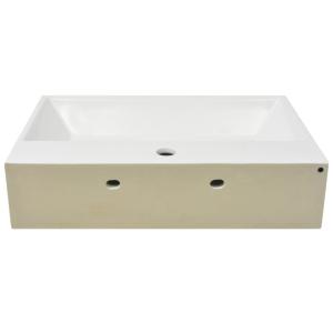 VASQUE céramique, 60 cm pour meuble de salle de bain.