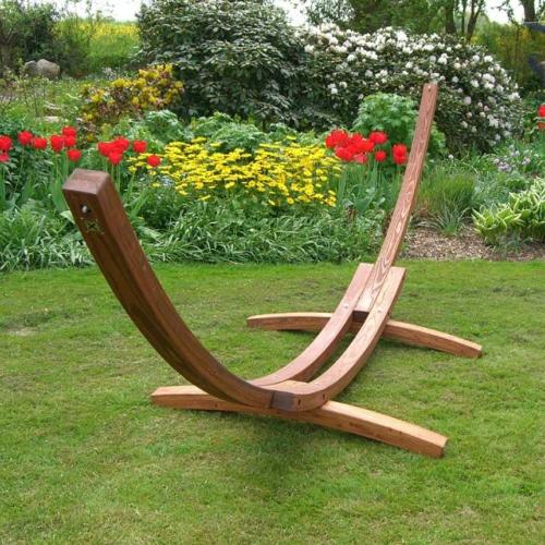 HAMAC JARDIN(support seul) bois massif, 410 cm