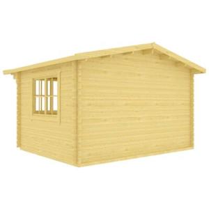 ABRI de jardin en bois massif 34 mm, surface 15 m²