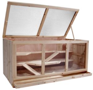 CAGE en bois pour rongeurs, hamster ou autres