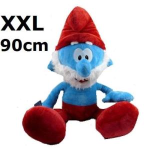 PELUCHE Grand Schtroumpf, XXL, 90 cm