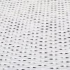 Salon de jardin canapé résine tressée blanc, 280 x 210 cm