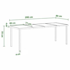 Salon de jardin luxe, 8 places en résine tressée noir avec coussins bleu