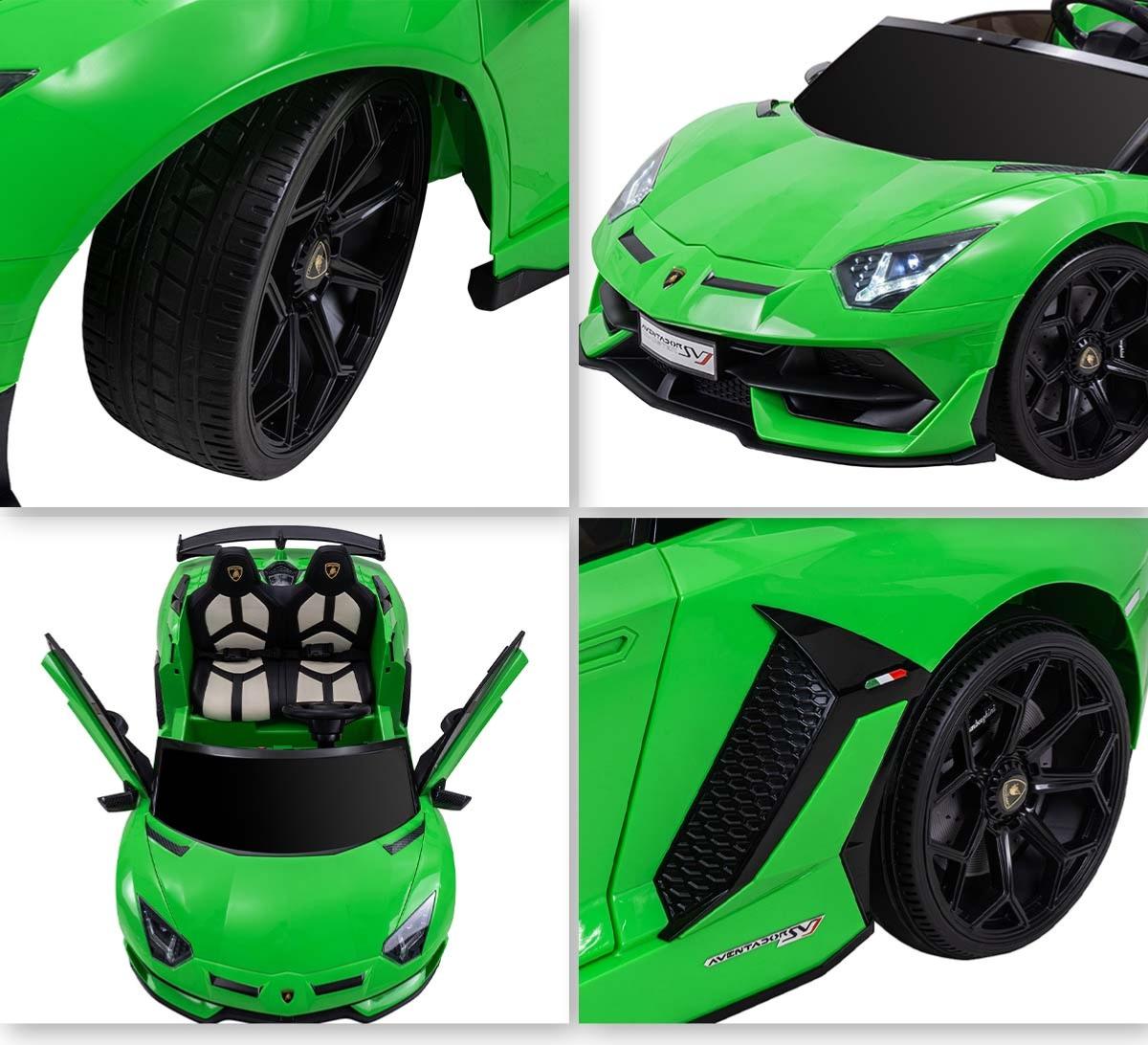 Lamborghini SIAN 90 watts voiture enfant électrique 12 volts blanche