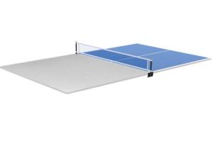 TABLE jeu AIR - HOCKEY, convertible table et ping-pong, blanche