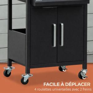 BARBECUE à gaz, 3 brûleurs avec housse protection