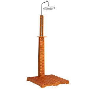 DOUCHE extérieur en bois exotique