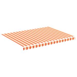 Toile pour store banne 400 x 300 cm, orange/rouge