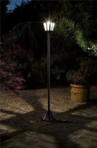 LAMPADAIRE  solaire en  aluminium, 180 cm