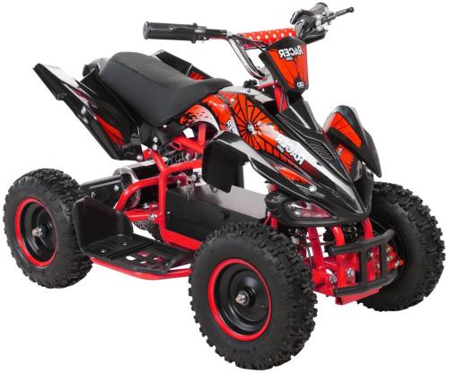 QUAD ELECTRIQUE ENFANT, 1000 Watts, rouge et noir