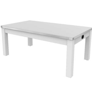 TABLE jeu AIR - HOCKEY, convertible table et ping-pong, blanche