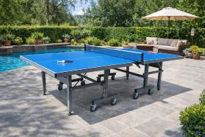 TABLE PING-PONG compétition aluminium, pliable, pour extérieur