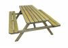 TABLE pique-nique en bois massif