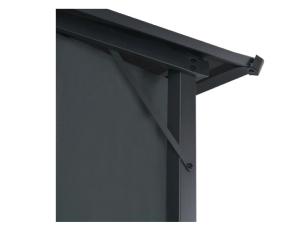 TONNELLE  jardin noir, ALU / Polycarbonate, 2 dimensions