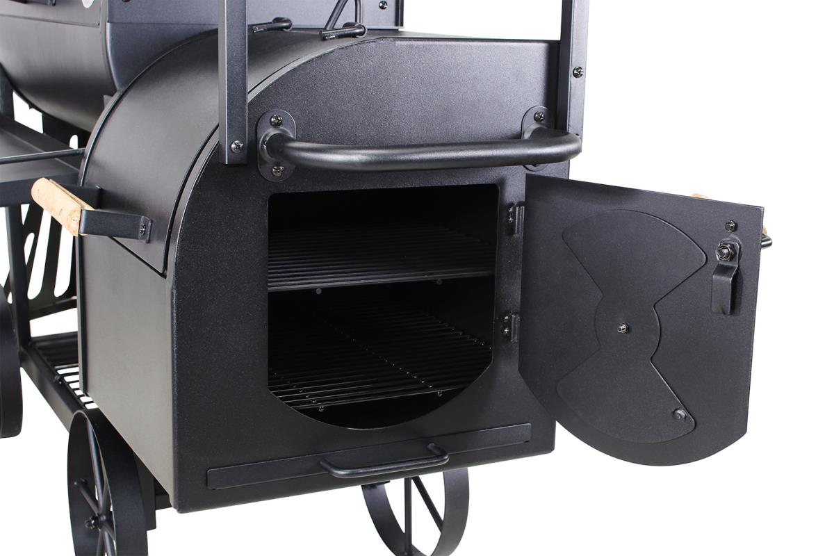 BARBECUE FUMOIR, type pro, acier 3 mm,120 kg, train BARBECUE FUMOIR, type pro, acier 3 mm,120 kg, train