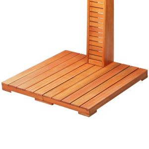 DOUCHE extérieur en bois exotique