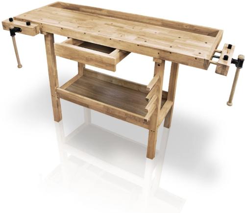 ETABLI DE MENUISIER en BOIS 150 cm, charge: 200 kg