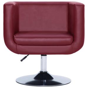 Fauteuil Design Club, cuir textile, 5 coloris