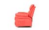 FAUTEUIL inclinable, massant et chauffant, électrique en cuir rouge, REDCOOL3