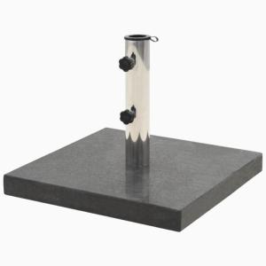 SOCLE carr pour pied de parasol, granit 30 kg