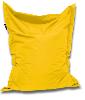 POUF GEANT 200x145 cm, jaune, avec remplissage