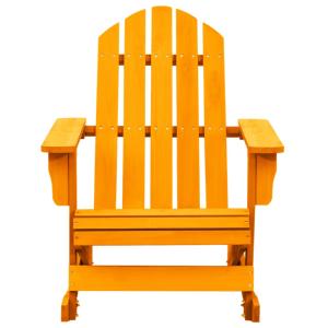 Fauteuil à bascule ALASKA, rocking Chair, orange