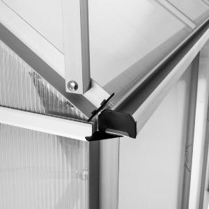 SERRE de JARDIN, aluminium et polycarbonate, 7.75 m²